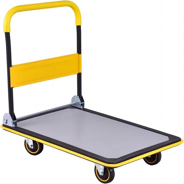 Costway 300Kg Folding Push Cart Dolly