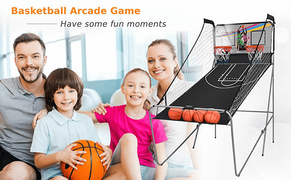 Foldable Basketball Arcade Game 2 Player Shooting Game1