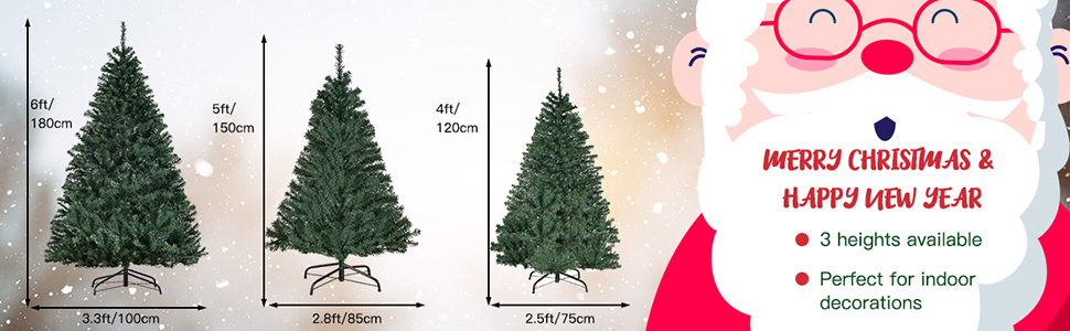 4ft Artificial Christmas Tree with Multiple Pattern LED Lights4