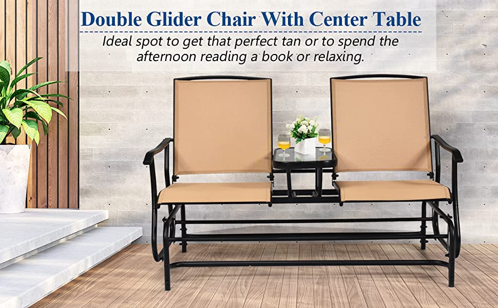 Double Glider Chair