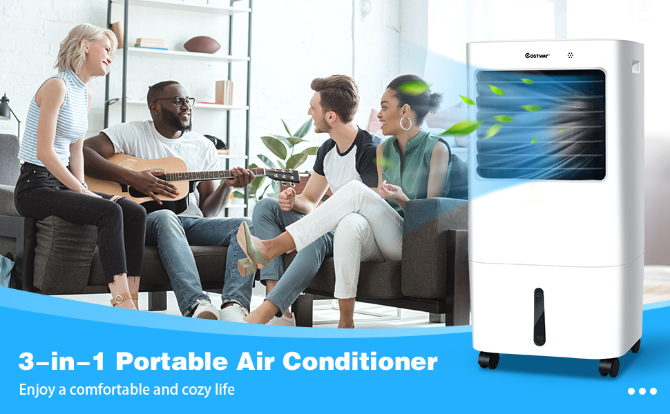  3-in-1 Evaporative Air Cooler