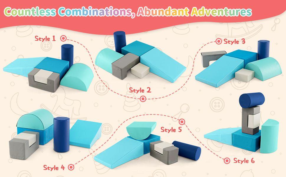 Foam Climbing Blocks